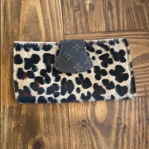 Custom made Leopard wallet